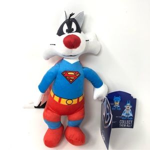 Looney Tunes Superhero- Superman Sylvester The Cat Superhero Plush Toy